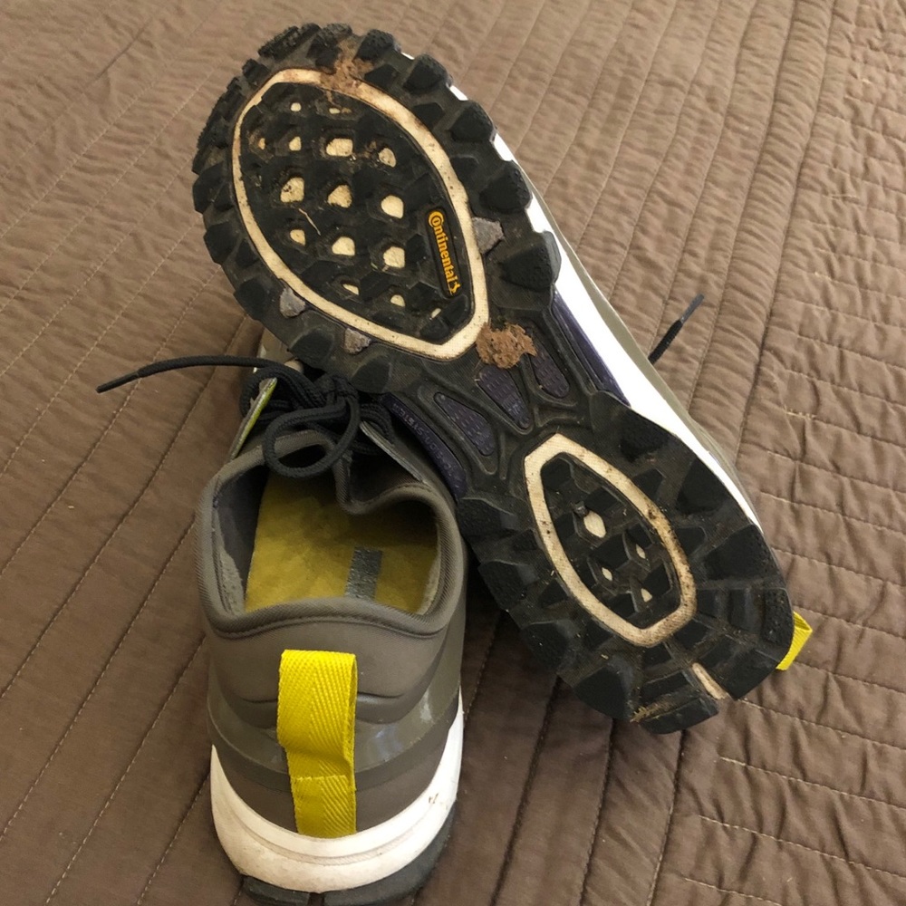 Adidas by Stella McCartney Gray and Yellow Women's Shoes - Picture 3 of 4